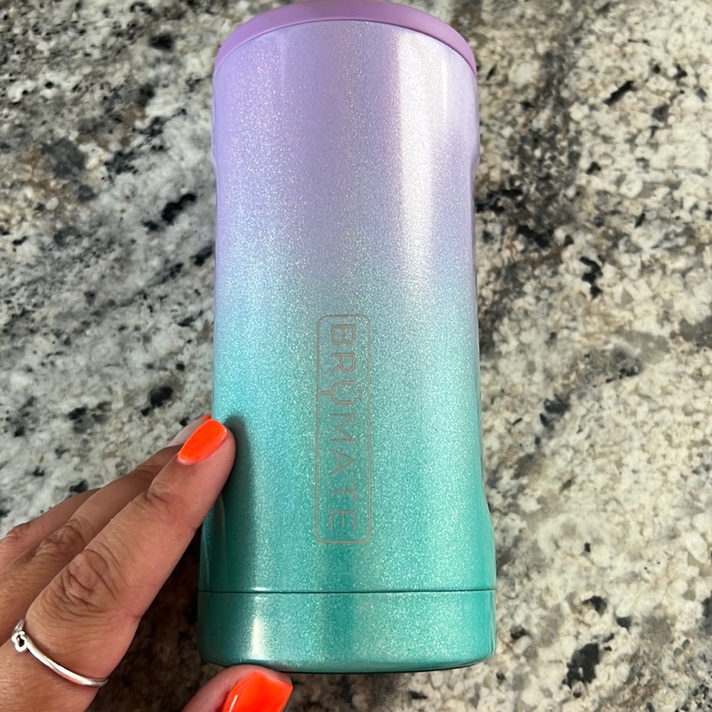 Purple and teal Brumate